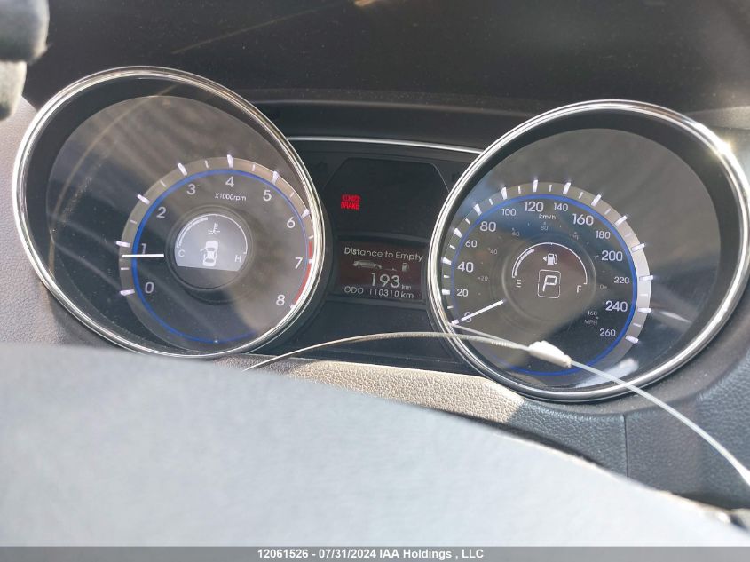 2013 Hyundai Sonata Gls VIN: 5NPEB4ACXDH741376 Lot: 12061526