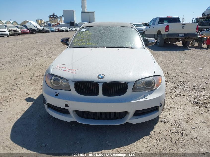 2010 BMW 1 Series VIN: WBAUC7C52AVK96178 Lot: 12061534