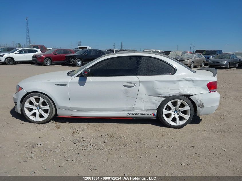 2010 BMW 1 Series VIN: WBAUC7C52AVK96178 Lot: 12061534