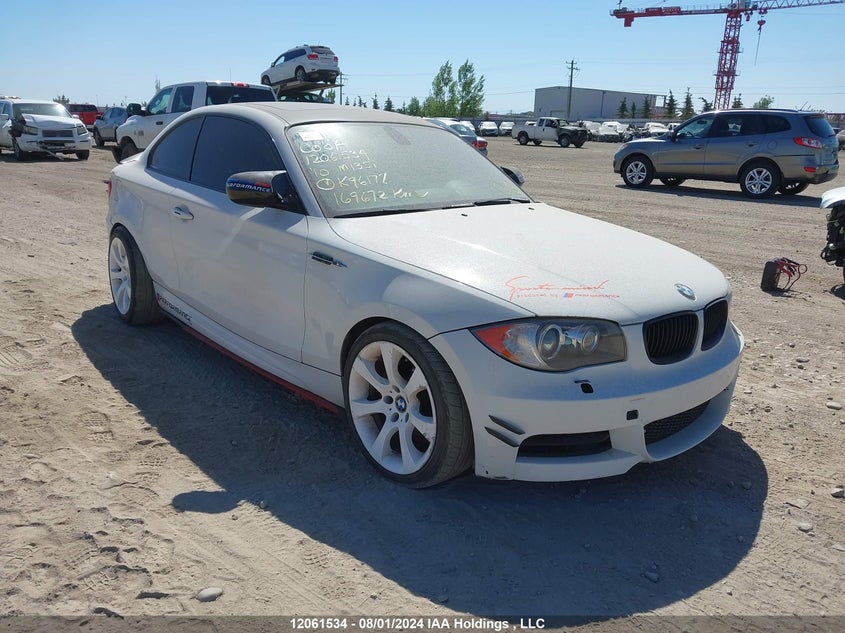 2010 BMW 1 Series VIN: WBAUC7C52AVK96178 Lot: 12061534