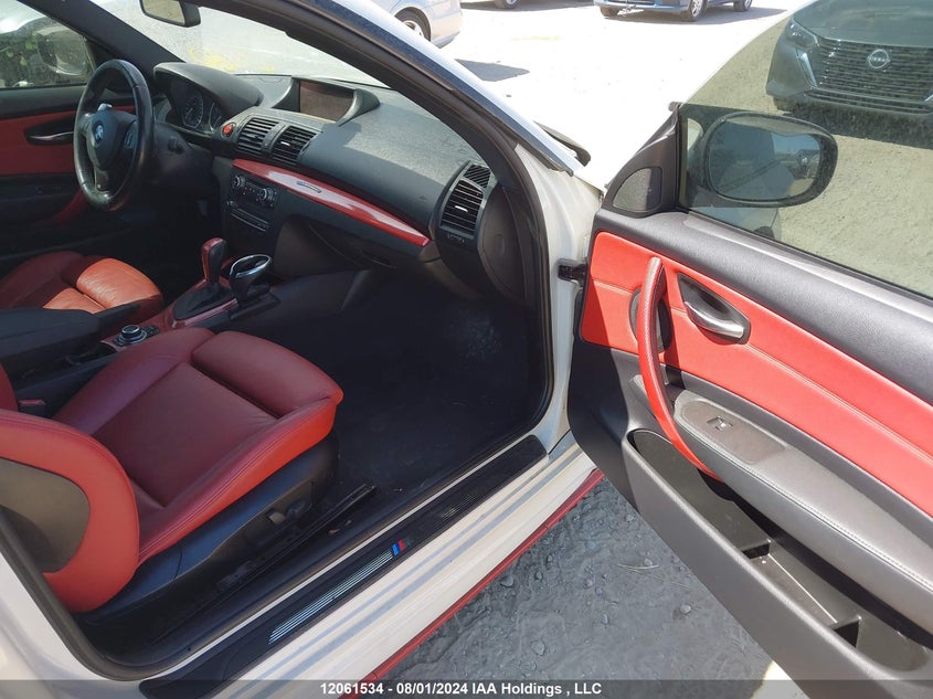 2010 BMW 1 Series VIN: WBAUC7C52AVK96178 Lot: 12061534