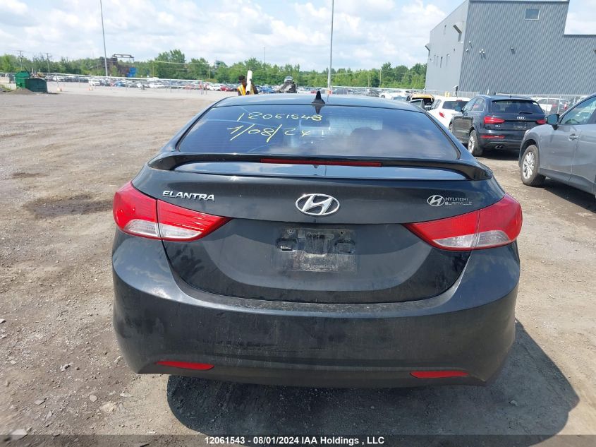 2011 Hyundai Elantra Gls/Limited VIN: 5NPDH4AE3BH057262 Lot: 12061543