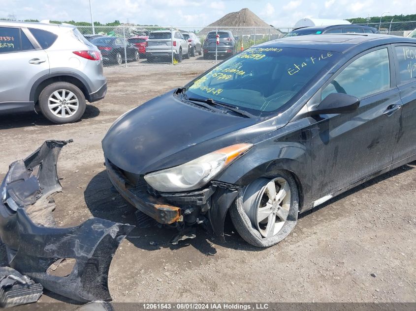 2011 Hyundai Elantra Gls/Limited VIN: 5NPDH4AE3BH057262 Lot: 12061543