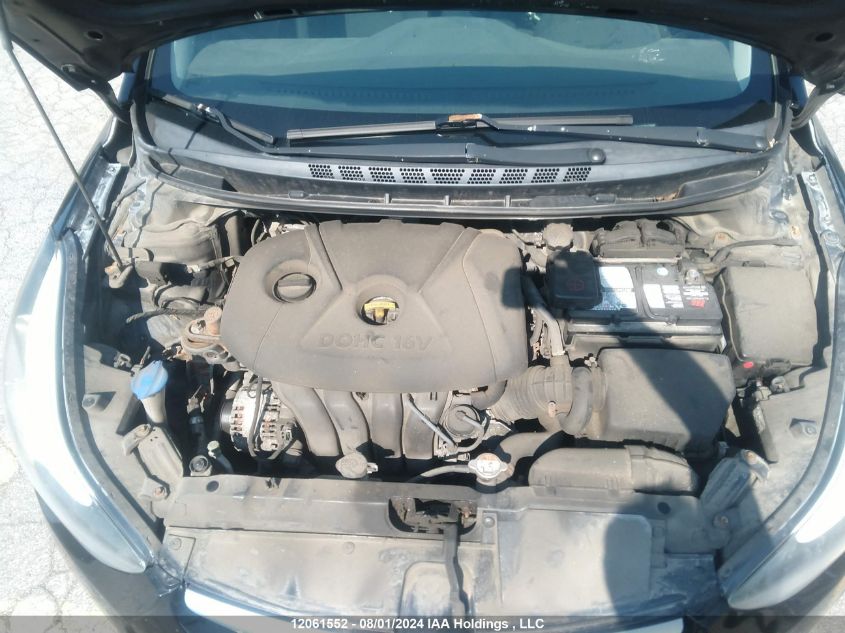 2016 Hyundai Elantra VIN: 5NPDH4AE7GH739262 Lot: 12061552