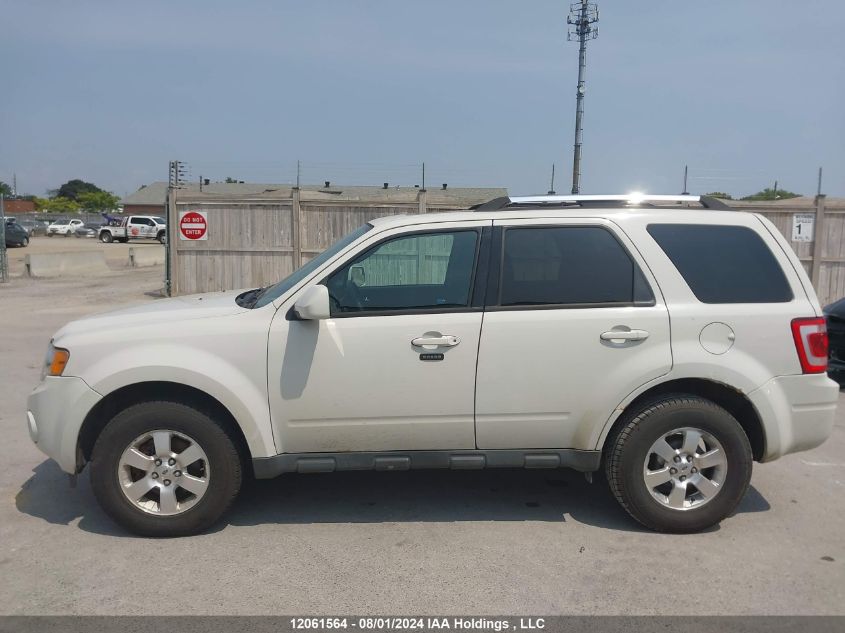 2011 Ford Escape Limited VIN: 1FMCU9EG5BKA17701 Lot: 12061564