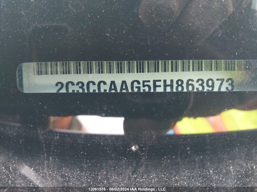 2015 Chrysler 300 Limited VIN: 2C3CCAAG5FH863973 Lot: 12061576