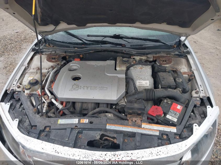 2010 Ford Fusion Hybrid VIN: 3FADP0L30AR312815 Lot: 12061614