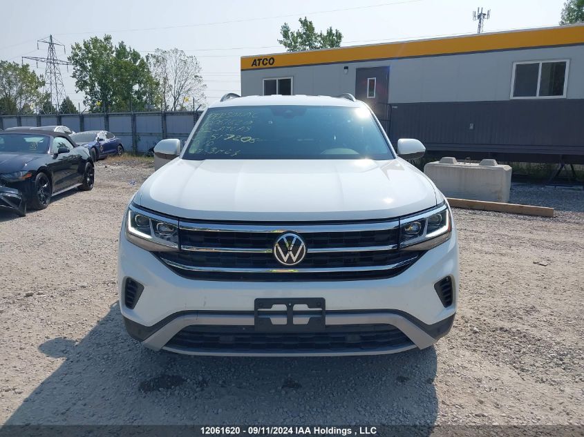 2022 Volkswagen Atlas Se VIN: 1V2LP2CAXNC517206 Lot: 12061620