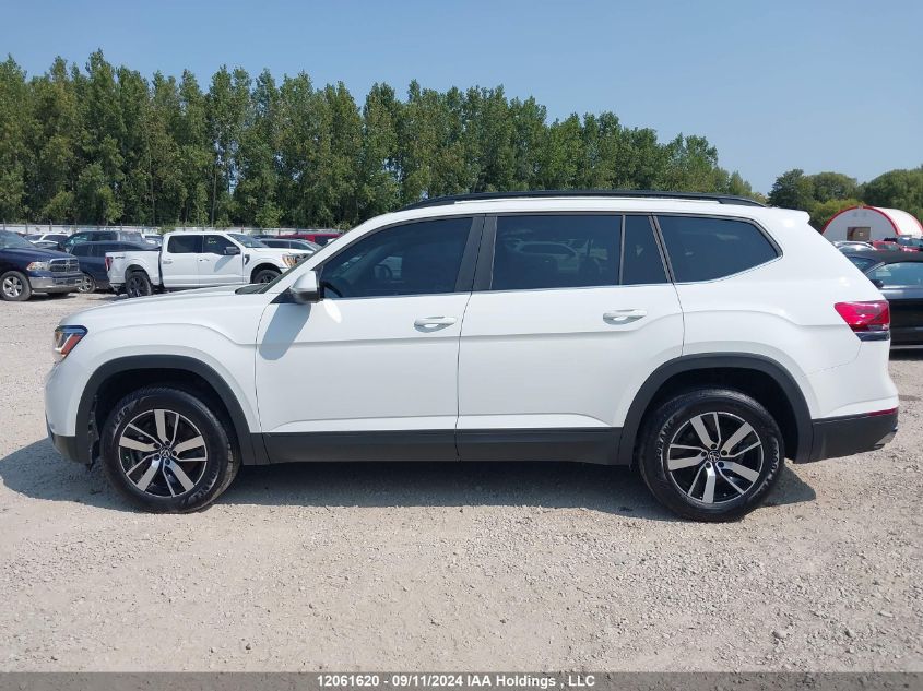 2022 Volkswagen Atlas Se VIN: 1V2LP2CAXNC517206 Lot: 12061620