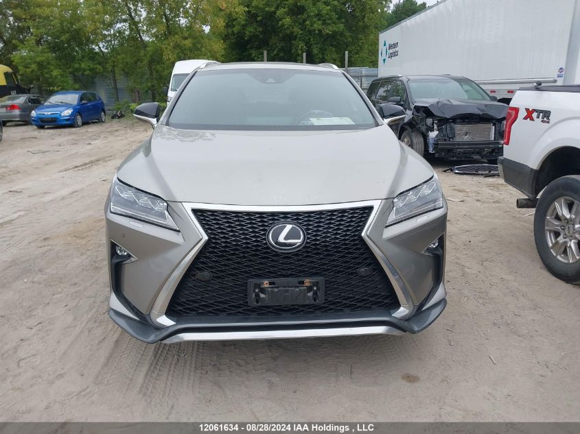 2017 Lexus Rx 350/Base/F Sport VIN: 2T2BZMCAXHC078521 Lot: 12061634