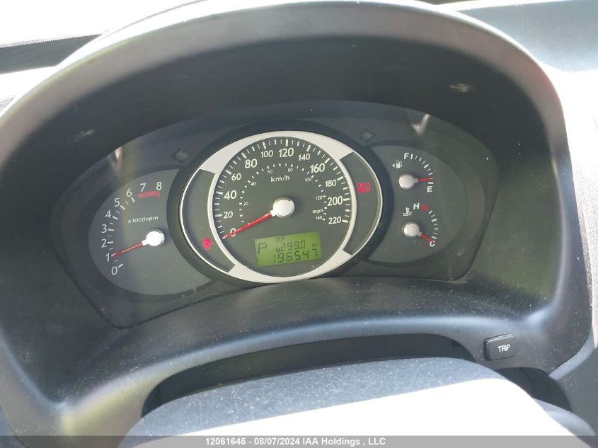 2007 Hyundai Tucson VIN: KM8JM12B27U656230 Lot: 12061645