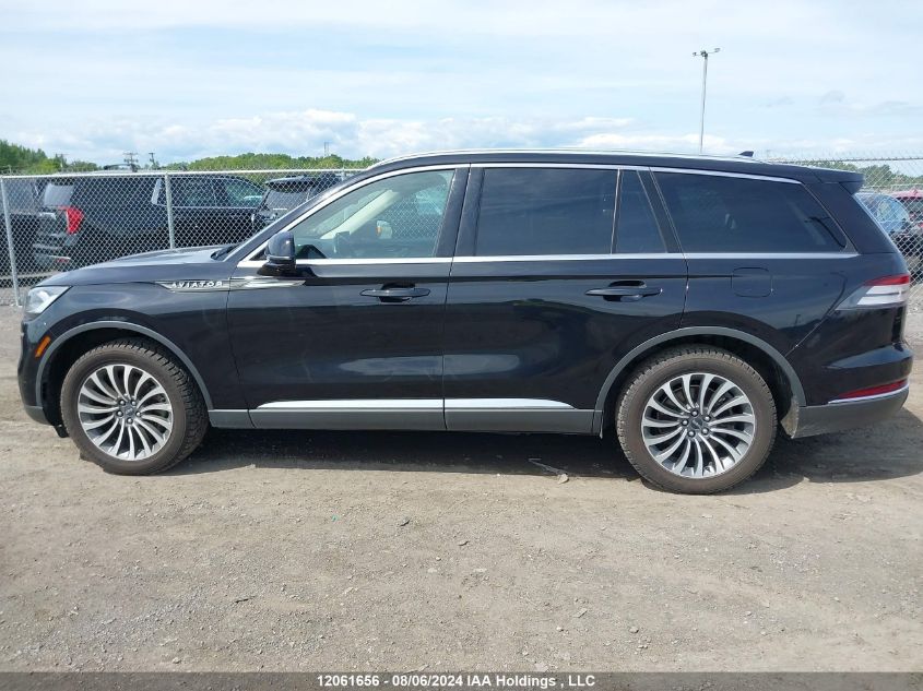 2021 Lincoln Aviator Reserve VIN: 5LM5J7XC4MGL16065 Lot: 12061656