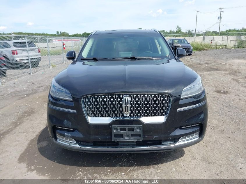 2021 Lincoln Aviator Reserve VIN: 5LM5J7XC4MGL16065 Lot: 12061656