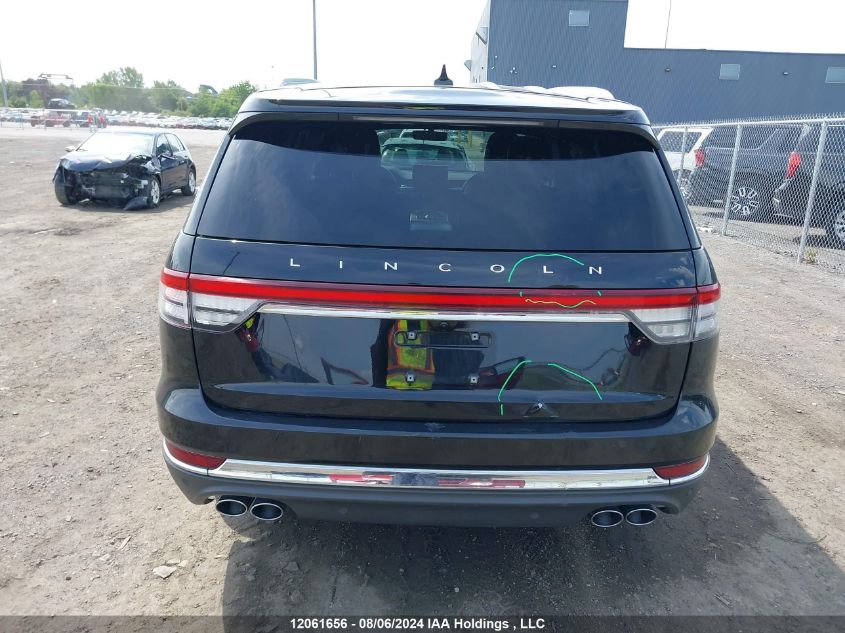 2021 Lincoln Aviator Reserve VIN: 5LM5J7XC4MGL16065 Lot: 12061656