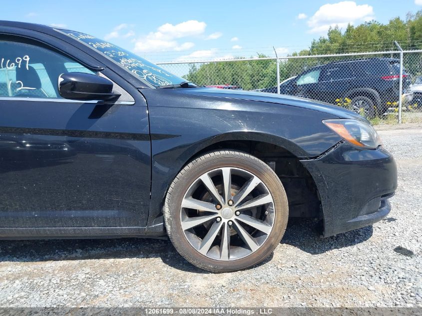 2012 Chrysler 200 S VIN: 1C3CCBHG0CN106042 Lot: 12061699