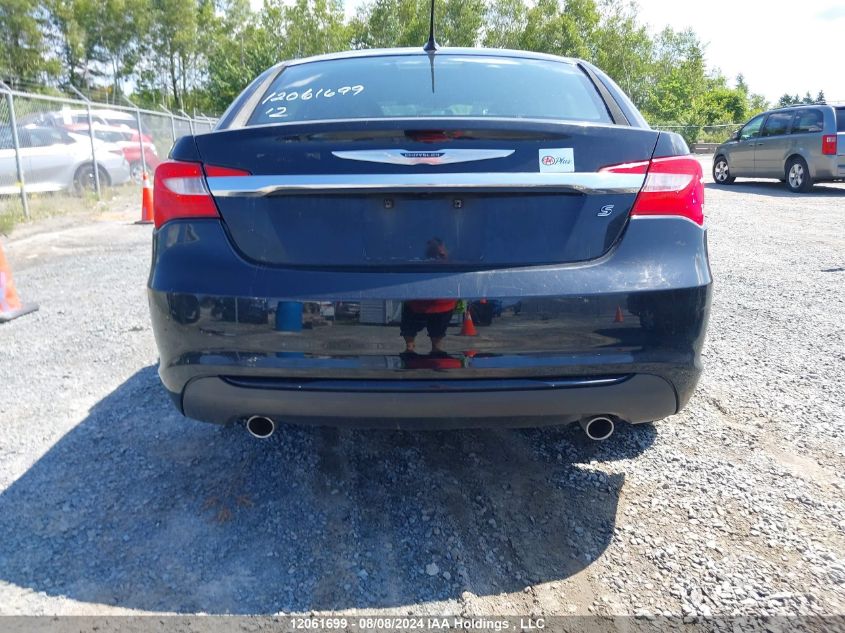 2012 Chrysler 200 S VIN: 1C3CCBHG0CN106042 Lot: 12061699