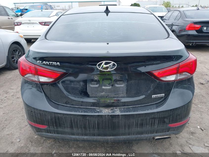 2015 Hyundai Elantra Se/Sport/Limited VIN: KMHDH4AH2FU404047 Lot: 12061720
