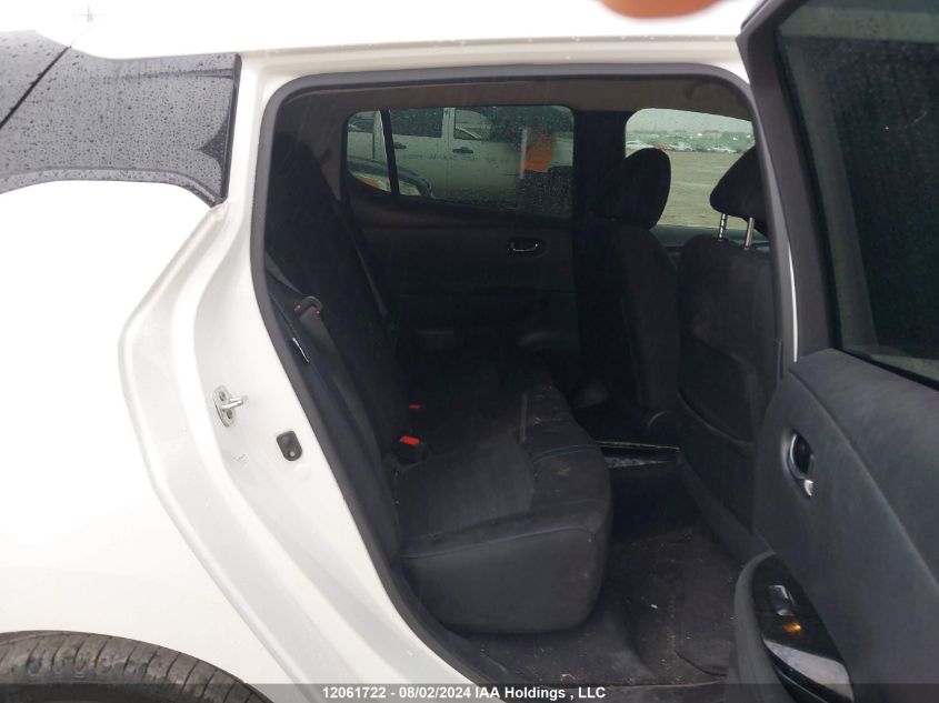 2023 Nissan Leaf VIN: 1N4CZ1CVXPC551244 Lot: 12061722