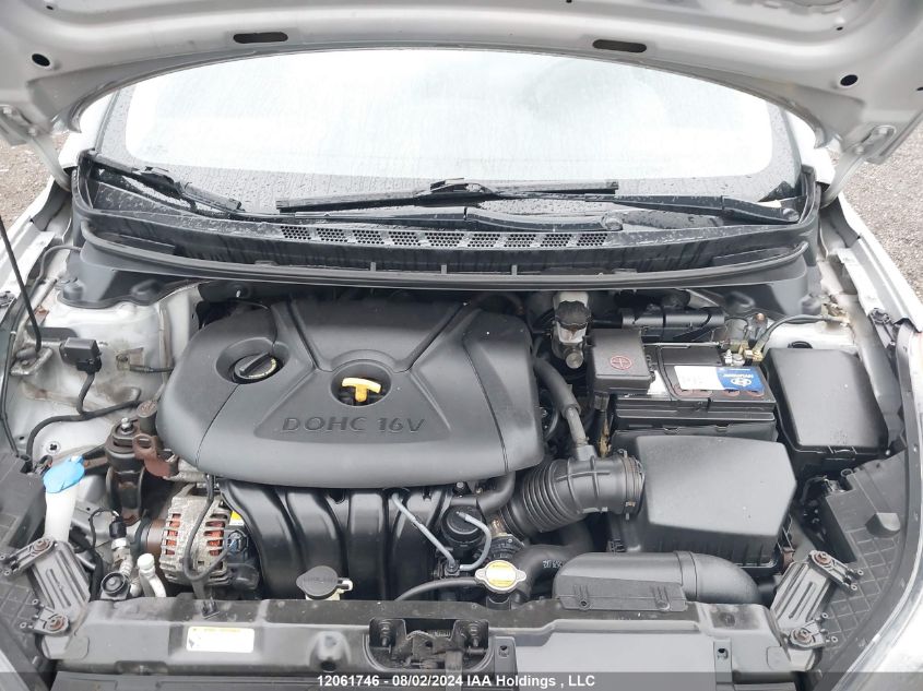 2011 Hyundai Elantra Gls VIN: 5NPDH4AE5BH014347 Lot: 12061746