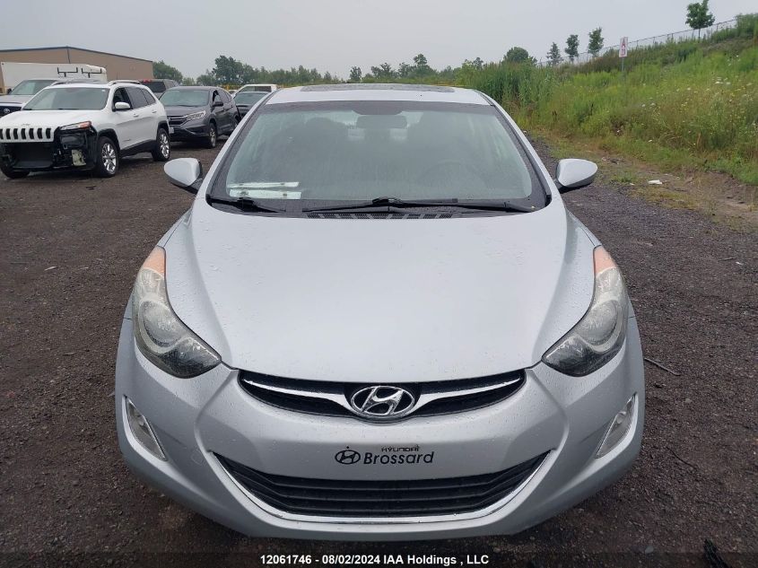 2011 Hyundai Elantra Gls VIN: 5NPDH4AE5BH014347 Lot: 12061746