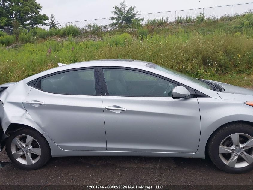 2011 Hyundai Elantra Gls VIN: 5NPDH4AE5BH014347 Lot: 12061746