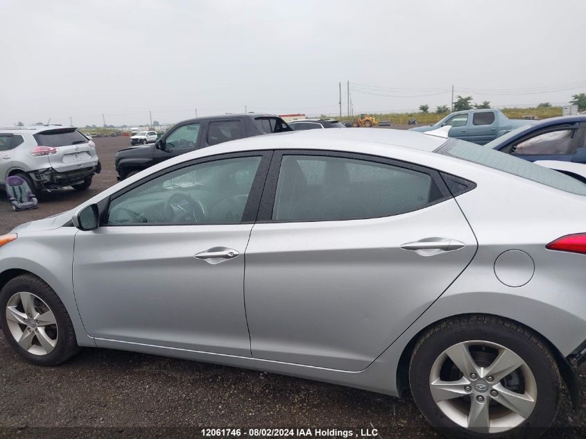 2011 Hyundai Elantra Gls VIN: 5NPDH4AE5BH014347 Lot: 12061746