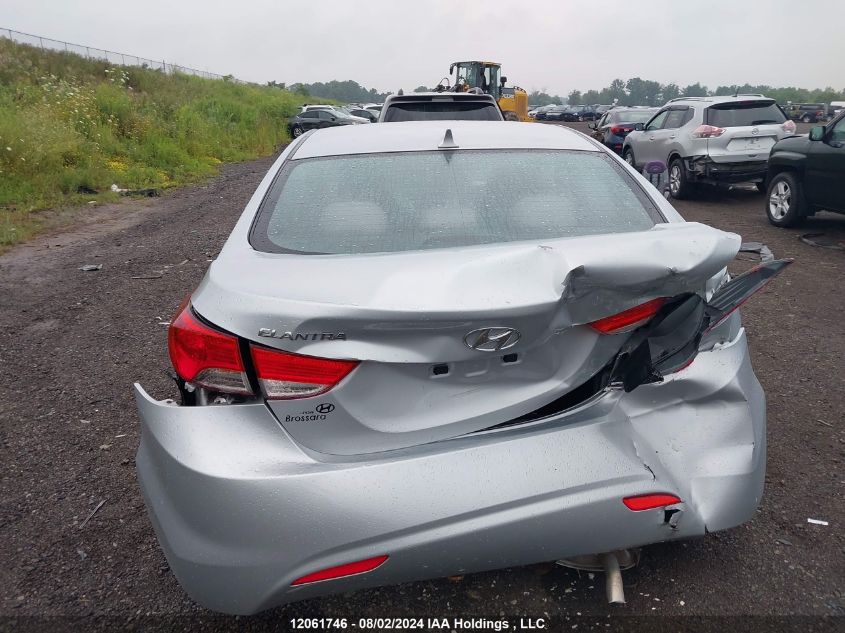 2011 Hyundai Elantra Gls VIN: 5NPDH4AE5BH014347 Lot: 12061746