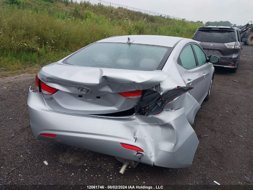 2011 Hyundai Elantra Gls VIN: 5NPDH4AE5BH014347 Lot: 12061746
