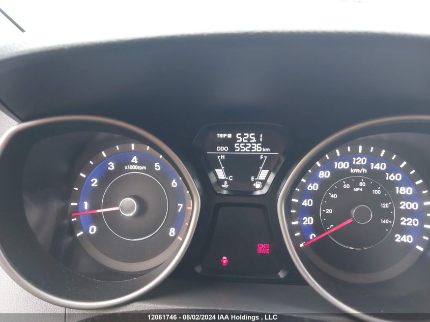 2011 Hyundai Elantra Gls VIN: 5NPDH4AE5BH014347 Lot: 12061746