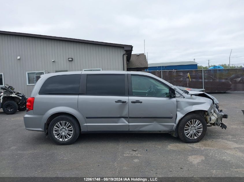 2015 Dodge Grand Caravan Se VIN: 2C4RDGBG8FR714052 Lot: 12061748