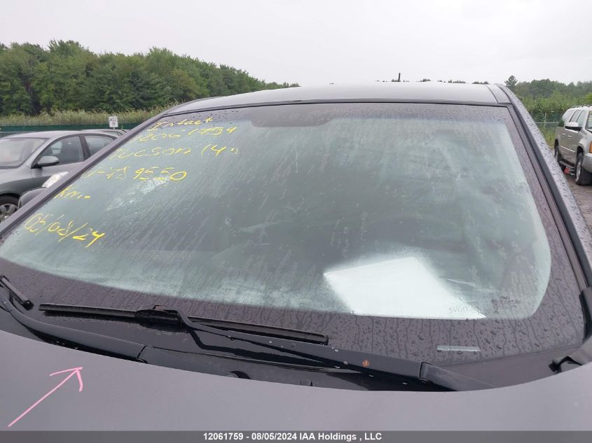 2014 Hyundai Tucson VIN: KM8JT3AF5EU789550 Lot: 12061759