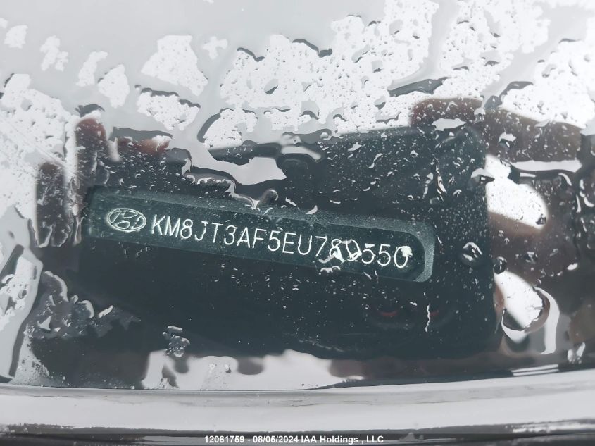 2014 Hyundai Tucson VIN: KM8JT3AF5EU789550 Lot: 12061759