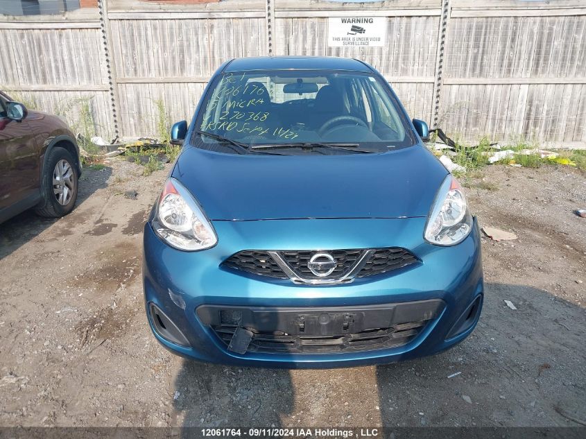 2015 Nissan Micra VIN: 3N1CK3CP1FL270368 Lot: 12061764