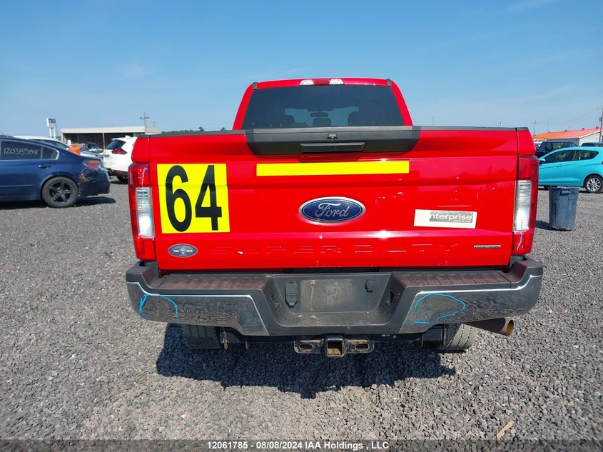 2018 Ford F250 Super Duty VIN: 1FT7W2B66JEC22265 Lot: 12061785