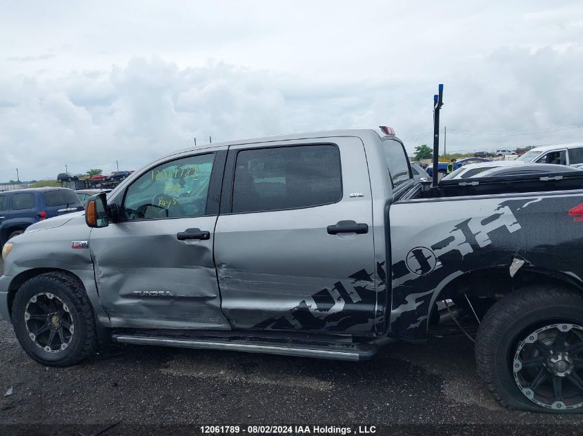 2008 Toyota Tundra Crewmax/Crewmax Sr5 VIN: 5TBDV54178S501195 Lot: 12061789