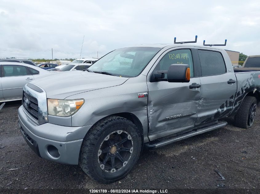 2008 Toyota Tundra Crewmax/Crewmax Sr5 VIN: 5TBDV54178S501195 Lot: 12061789