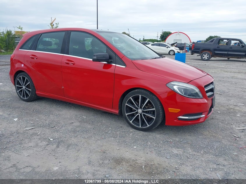 2014 Mercedes-Benz B-Class VIN: WDDMH4EBXEJ282148 Lot: 12061799