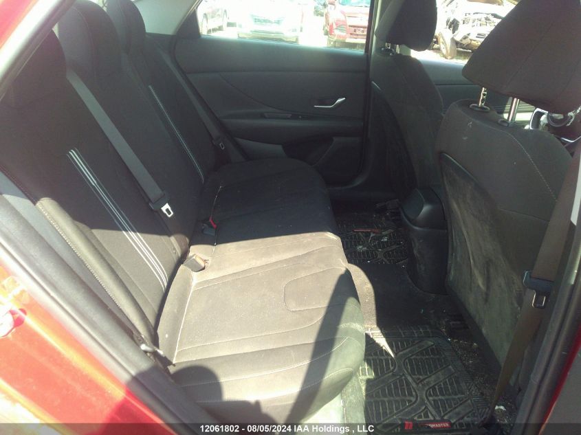 2021 Hyundai Elantra Preferred Ivt With Sun And Tech Package VIN: KMHLM4AG5MU180218 Lot: 12061802