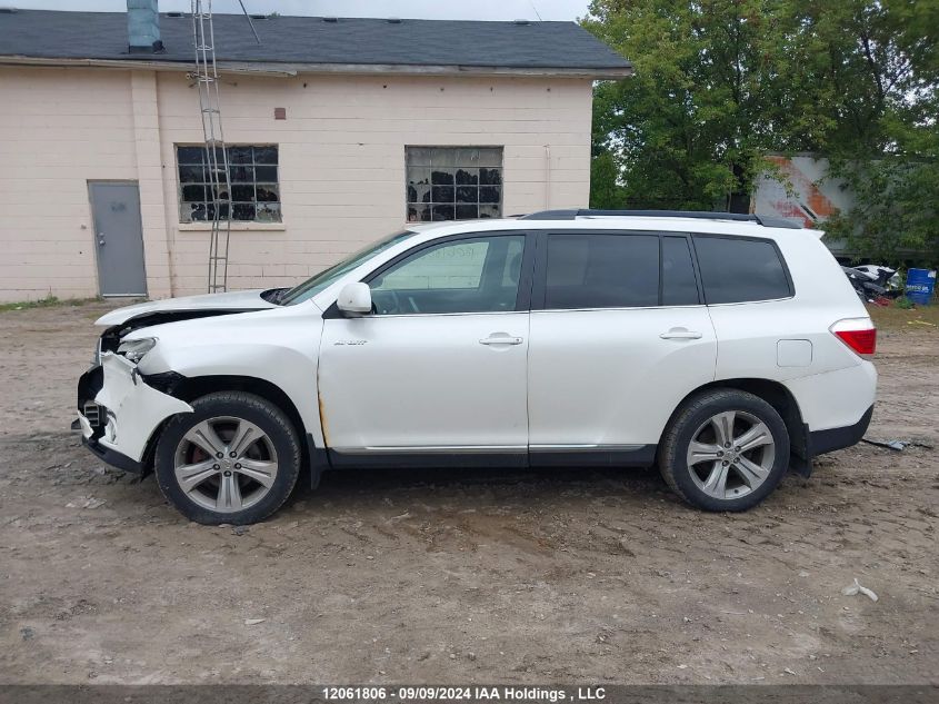 2012 Toyota Highlander Se VIN: 5TDBK3EH7CS132080 Lot: 12061806