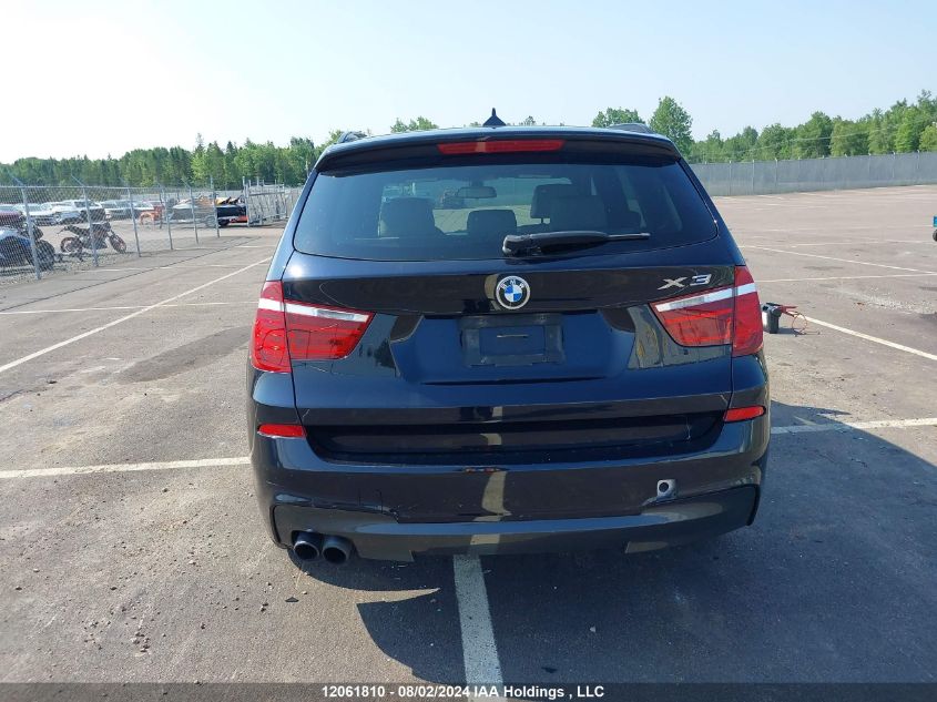 5UXWX7C51CL735951 2012 BMW X3