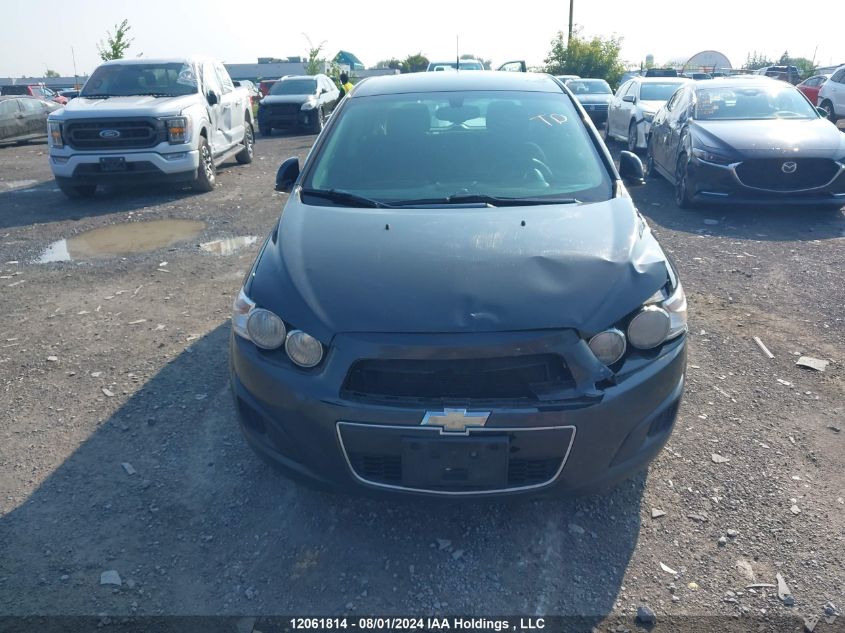 2014 Chevrolet Sonic VIN: 1G1JC6EHXE4139672 Lot: 12061814