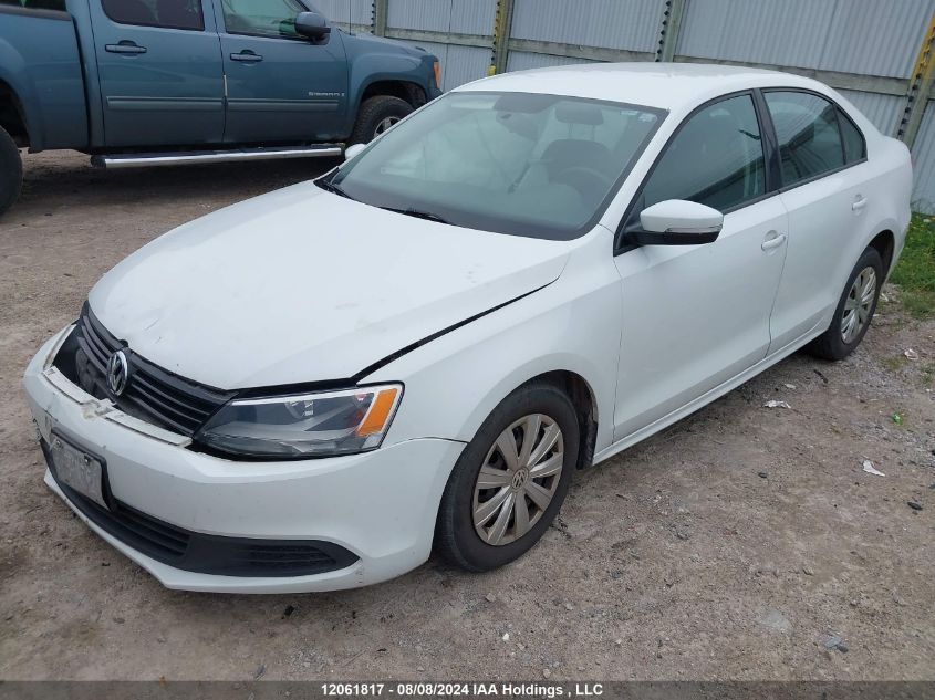 2014 Volkswagen Jetta Sedan VIN: 3VW1K7AJXEM400664 Lot: 12061817