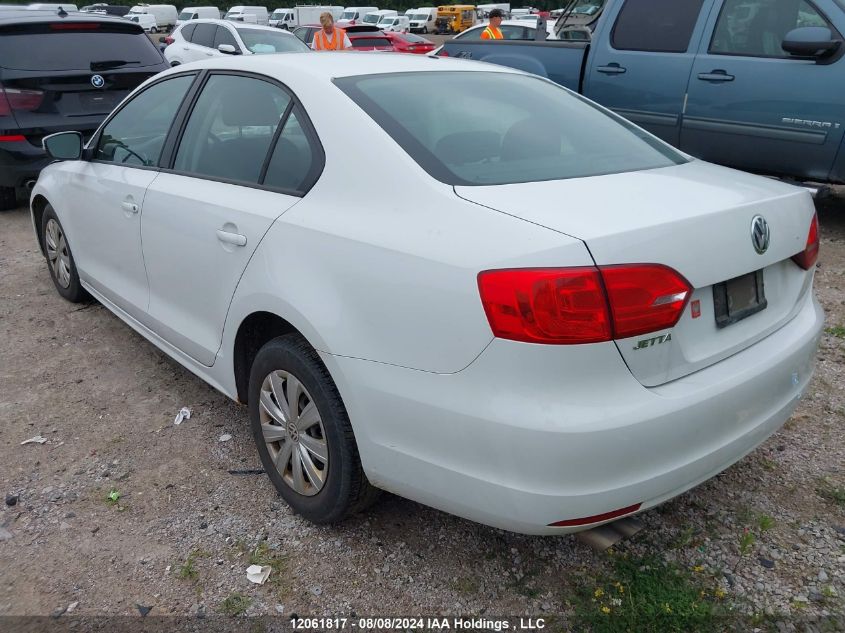 2014 Volkswagen Jetta Sedan VIN: 3VW1K7AJXEM400664 Lot: 12061817