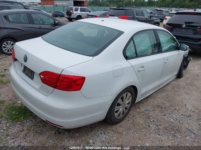 2014 Volkswagen Jetta Sedan VIN: 3VW1K7AJXEM400664 Lot: 12061817