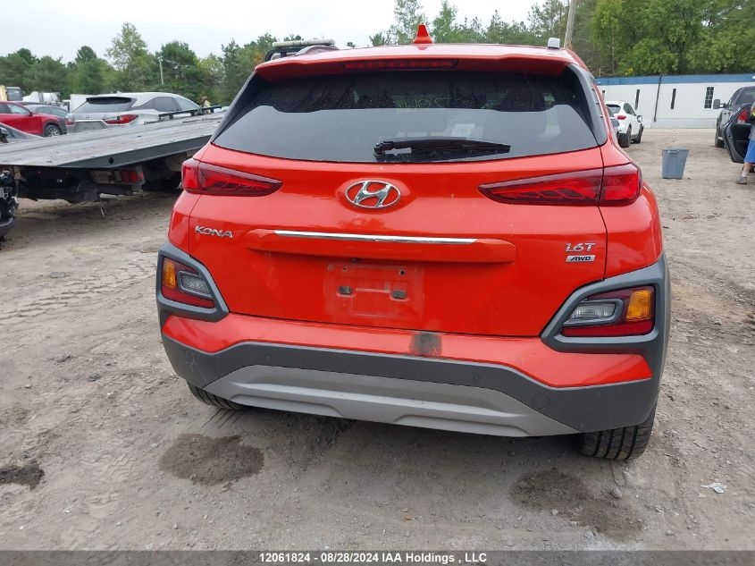 2019 Hyundai Kona Ultimate VIN: KM8K5CA53KU260552 Lot: 12061824