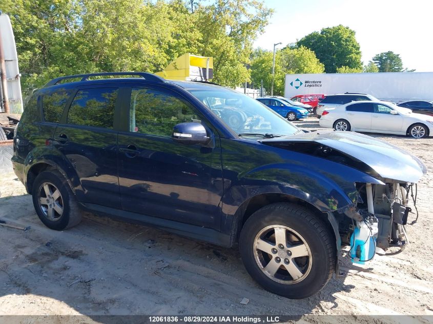 2010 Mitsubishi Outlander VIN: JA4JT3AX7AZ602846 Lot: 12061836