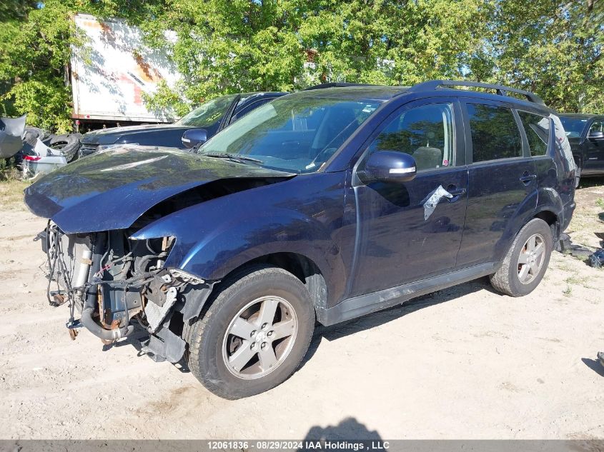 2010 Mitsubishi Outlander VIN: JA4JT3AX7AZ602846 Lot: 12061836