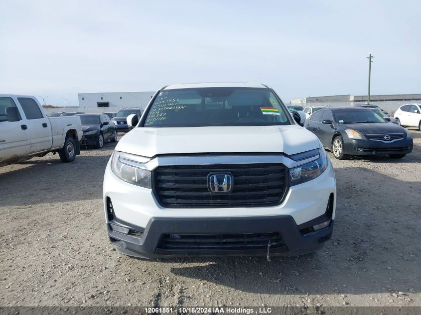 2022 Honda Ridgeline VIN: 5FPYK3F79NB502461 Lot: 12061851