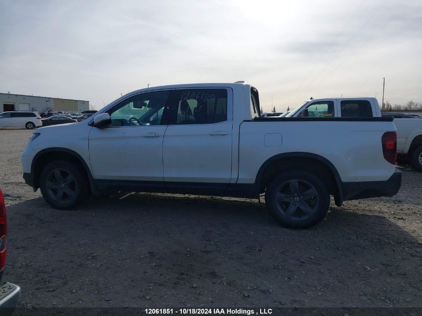 2022 Honda Ridgeline VIN: 5FPYK3F79NB502461 Lot: 12061851