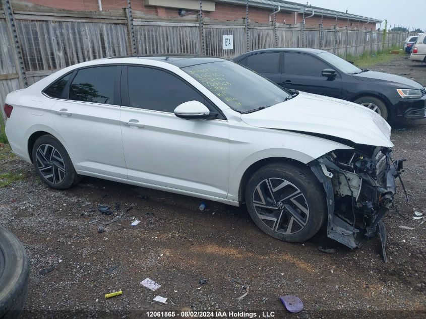 2022 Volkswagen Jetta VIN: 3VWGM7BU9NM019563 Lot: 12061865